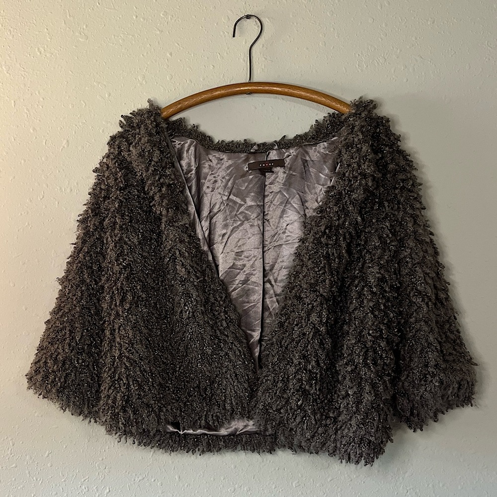 Fever Fuzzy Cropped Cardigan
